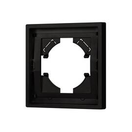 Рамка пластиковая на 1 пост Arlight FRM-TENDO-SFPL-1-BK 054642