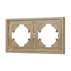 Рамка пластиковая на 2 поста Arlight FRM-TENDO-SFPL-2-GD 054647