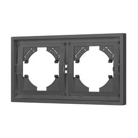 Рамка пластиковая на 2 поста Arlight FRM-TENDO-SFPL-2-GR 054648