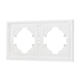 Рамка пластиковая на 2 поста Arlight FRM-TENDO-SFPL-2-WH 054649