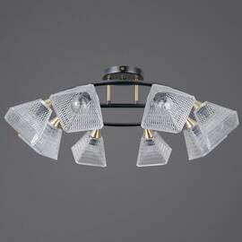 Потолочная люстра Illumico IL0850-8CSQ-25BKAB ELITE