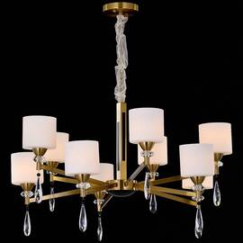 Подвесная люстра Illumico IL5182-10PLS-29 BRASS KELTIC