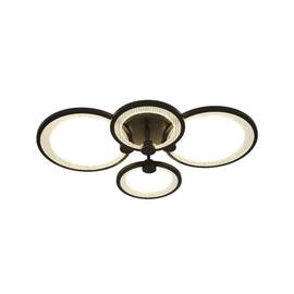 Потолочный светильник Эра Модерн Odry CLL-1-78W 3K-6,5K RC BK