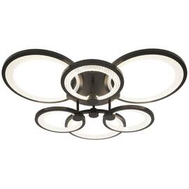 Потолочный светильник Эра Модерн Odry CLL-1-117W 3K-6,5K RC BK