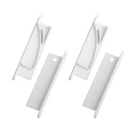 Набор заглушек Эра 6814-3 для профиля 6814 2шт глухие 2шт с отверстием