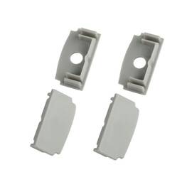 Набор заглушек Эра 6114-3 для профиля 6114 2шт глухие 2шт с отверстием