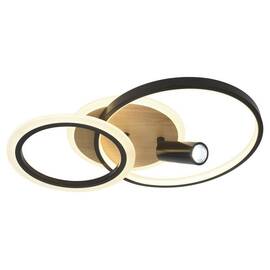 Потолочный светильник Эра Модерн Rondo CLL-1 85W 3K-6,5K RC BK