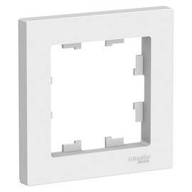 Рамка 1 пост Systeme Electric ATLASDESIGN, белый
