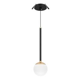 Подвесной светильник Arlight SP-BEADS-HANG-BUILT-T-R100-8W Warm3000 (BK-GD, 180 deg, 230V) 056420