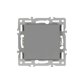 Механизм выключателя одноклавишный проходной Arlight SWT-MKP1-PL-GR (250V, 16A) 043716