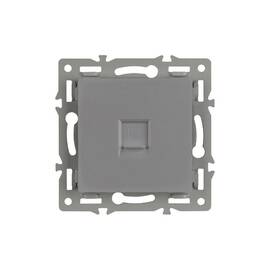 Механизм компьютерной розетки Arlight SCT-MPC1-PL-GR (RJ-45, CAT6) 045335
