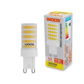 Светодиодная лампа WOLTA 11Вт 3000K G9 кукуруза матовая WSTD-JCD-11W3KG9-C