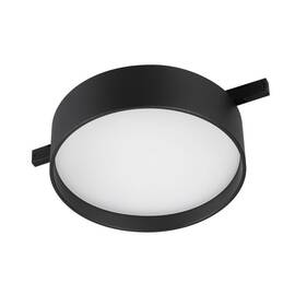 Трековый магнитный светильник Arlight MAG-MICROCOSM-RONDO-R113-12W Warm2700 (BK, 100 deg, 24V) 05547