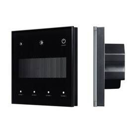 Сенсорная панель Arlight SMART-DALI-301-11-1G-4SC-DIM-IN Black (BUS/24V, Touch, 2.4G) 046547