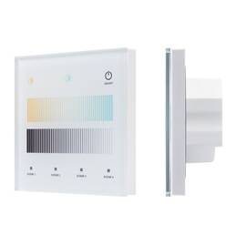 Сенсорная панель Arlight SMART-DALI-301-11-1G-4SC-MIX-IN White (BUS/24V, Touch, 2.4G) 046551