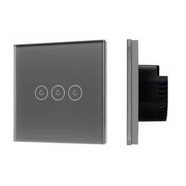 Выключатель сенсорный Arlight SWT-OMALI-S03-ZB-GR (250V, 10A, Zigbee) 050047