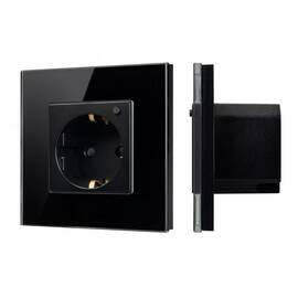 Розетка электрическая с Zigbee управлением Arlight SCT-OMALI-EUZB1-PL-BK (240V, 16A, Zigbee) 050216