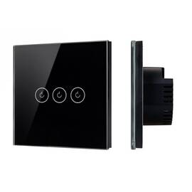 Выключатель сенсорный Arlight SWT-OMALI-S03-ZB-BK (250V, 10A, Zigbee) 050046