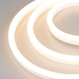 Светодиодная герметичная лента Arlight WAVE-SIDE-A120-12x25mm 230V Warm3000 (12 W/m, IP67, 50m, wire