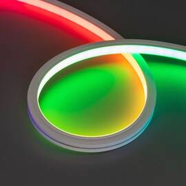 Светодиодная герметичная лента Arlight SPI-WAVE-TOP-G200-18x15mm 24V RGB PX2 (26 W/m, IP54, 5m, wire