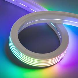 Светодиодная герметичная лента Arlight SPI STARDUST-TOP-B60-30x20mm 12V RGB (12 W/m, IP65, 5m, wire