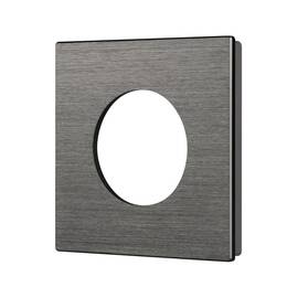 Рамка 1-местная алюминиевая Arlight FRM-PRESTO-ALR-1-GR 043877