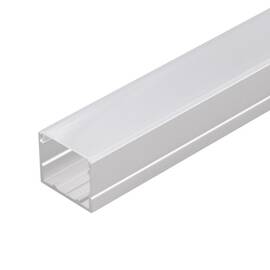 Профиль с экраном Arlight ARH-CH17-2000-ANOD (Алюминий) 055692