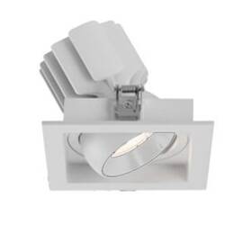 Встраиваемый карданный светильник Arlight MS-VORTEX-BUILT-S117x117-20W Warm3000 (WH-WH, 40 deg, 230V