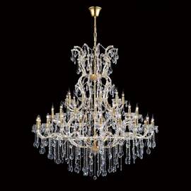 Каскадная люстра Crystal Lux Hollywood SP53 Gold