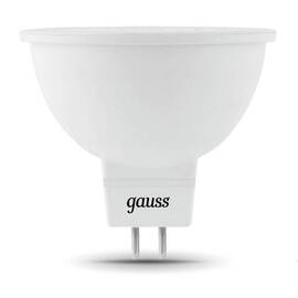 Лампа светодиодная Gauss GU5.3 5W 6500K матовая 101505305