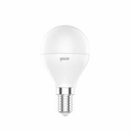 Лампа светодиодная диммируемая Gauss E14 6W RGBW матовая 105101406