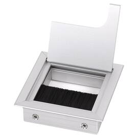 Пропуск для кабеля 80х80 мм Алюминий Ami Socket