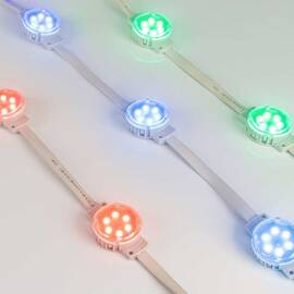 Светодиодный модуль Arlight SPI-F6-D40 24V RGB-RAM-Auto 036828