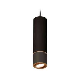 Комплект подвесного светильника Ambrella light Techno Spot XP7402050 SBK/PYG черный песок/золото желтое полированне (A2311,C7456,A2072,C7402,N7004)