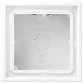 Коробка одноместная Jung LS581AWWM