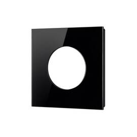 Рамка стеклянная на 1 пост Arlight FRM-GLARE-GC-1-BK 043833
