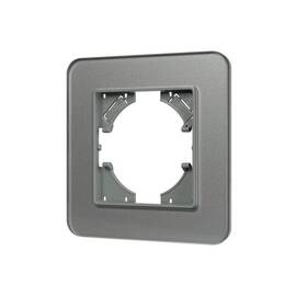 Рамка стеклянная на 1 пост Arlight FRM-OMALI-GS-1-GR 049665