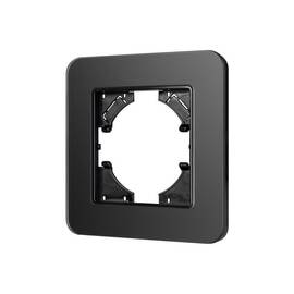Рамка стеклянная на 1 пост Arlight FRM-OMALI-SFGS-1-BK 049676