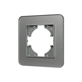 Рамка стеклянная на 1 пост Arlight FRM-OMALI-SFGS-1-GR 049677