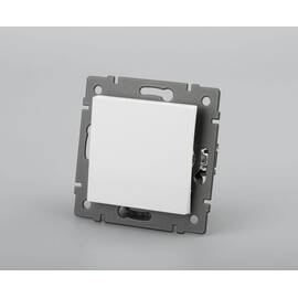 Механизм выключателя одноклавишный перекрёстный Arlight SWT-MKX1-PL-WH-V (250V, 10A) 049875