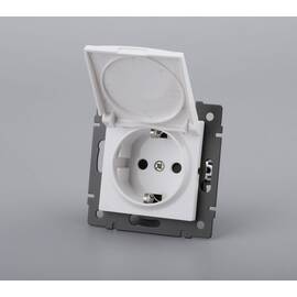 Механизм розетки влагозащищённый Arlight SCT-MCP-PL-WH-V (250V, 16A) 049833