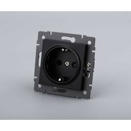 Механизм электрической розетки Arlight SCT-MEU1-PL-BK-V (250V, 16A) 049815