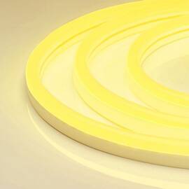 Светодиодная герметичная лента Arlight WAVE-SIDE-A120-12x25mm 230V Yellow (12 W/m, IP67, 50m, wire x