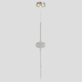 Подвесной светильник Crystal Lux GLASS SP3W LED CHROME