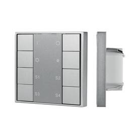 Кнопочная панель Arlight DALI-201-23-1G-4SC-DIM-DT6-IN Silver (BUS, Frame) 048187