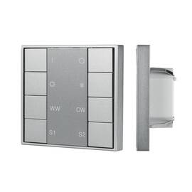 Кнопочная панель Arlight DALI-201-23-1G-2SC-MIX-DT8-IN Silver (BUS, Frame) 048217