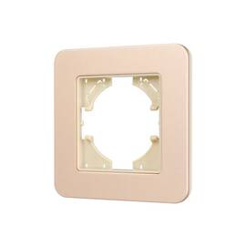 Рамка алюминиевая на 1 пост Arlight FRM-AKIRY-SFAL-1-GD 049686