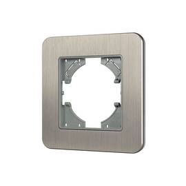 Рамка алюминиевая на 1 пост Arlight FRM-AKIRY-AL-1-SR 049680