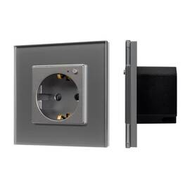 Розетка электрическая с Zigbee управлением Arlight SCT-OMALI-EUZB1-PL-GR (240V, 16A, Zigbee) 050101