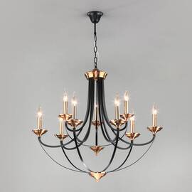 Подвесная люстра Eurosvet Lazzaro 60098/9 черный